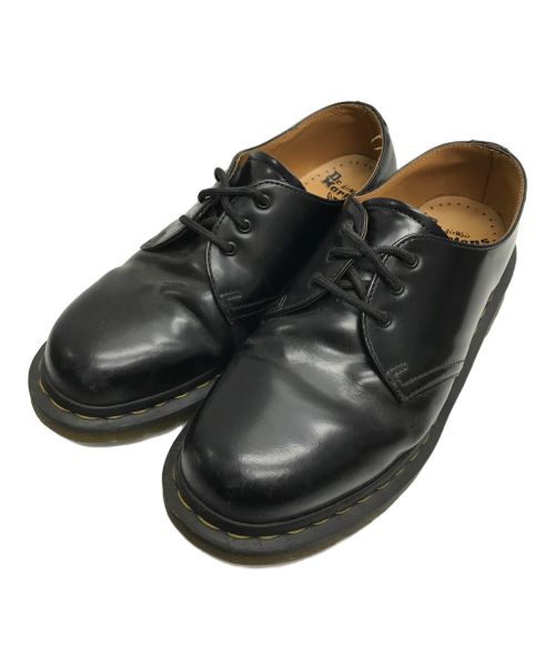 Dr.Martens（ドクターマーチン）Dr.Martens (ドクターマーチン) 3EYE GIBSON SHOES/スリーアイ ギブソン シューズ ブラック サイズ:UK7の古着・服飾アイテム