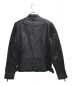 G-STAR RAW (ジースターロゥ) MERCHANT LEATHER JKT/マーチャント レザー ジャケット ブラック サイズ:M：6000円