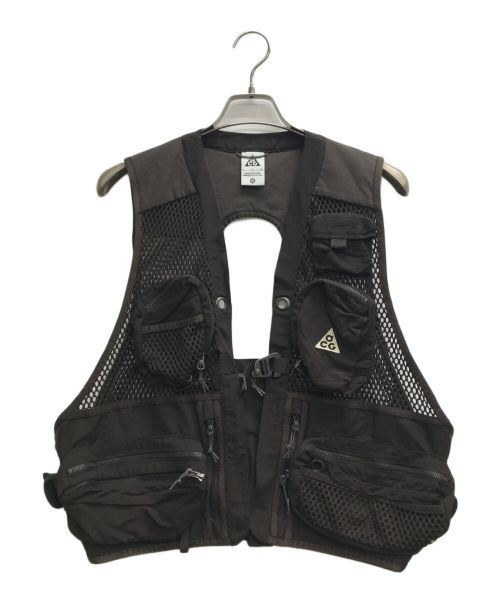 NIKE ACG（ナイキエージーシー）NIKE ACG (ナイキエージーシー) BUTTLES VEST ブラウン サイズ:Sの古着・服飾アイテム