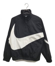 NIKE（ナイキ）の古着「HBR STMT WOVEN JACKET/ステイトメント ウーベン ジャケット」｜ホワイト×ブラック