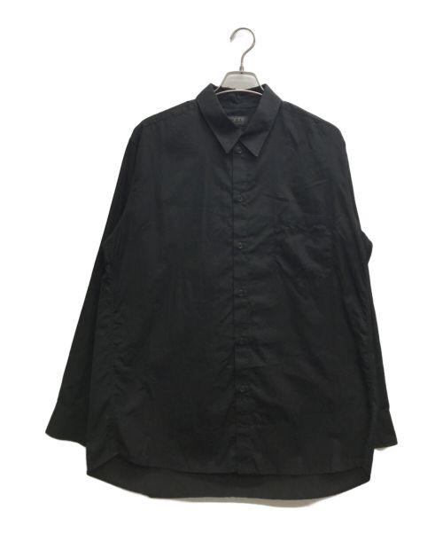 s'yte（サイト）s'yte (サイト) Regular Collar Loose Fit Shirt ブラック サイズ:4の古着・服飾アイテム