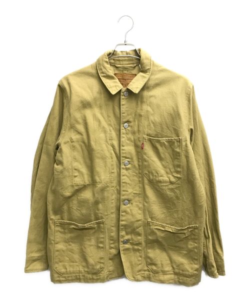 LEVI'S（リーバイス）LEVI'S (リーバイス) カバーオール ベージュ サイズ:Lの古着・服飾アイテム