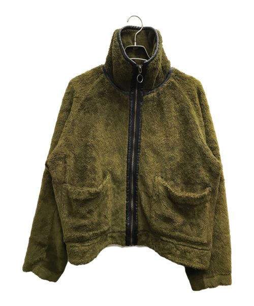 bukht（ブフト）bukht (ブフト) BOA BLOUSON(ボアブルゾン) カーキ サイズ:Mの古着・服飾アイテム