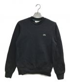 LACOSTEラコステ）の古着「L/S CTN FLEECE SWEAT」｜ブラック