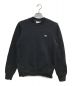 LACOSTE（ラコステ）の古着「L/S CTN FLEECE SWEAT」｜ブラック