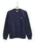 LACOSTE（ラコステ）の古着「L/S CTN FLEECE SWEAT(L/S CTN フリーススウェット)」｜ネイビー