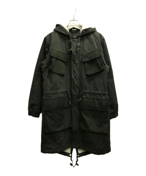 FRED PERRY（フレッドペリー）FRED PERRY (フレッドペリー) Utility Pocket Parka(ユーティリティポケットパーカ) カーキ サイズ:Sの古着・服飾アイテム