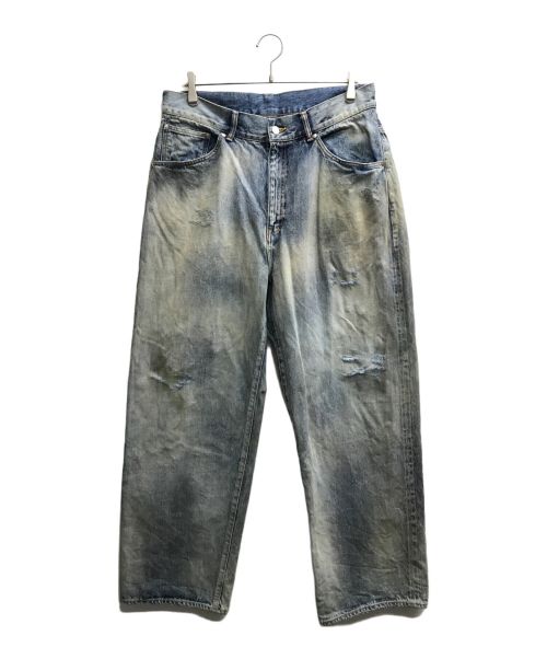 ANCELLM（アンセルム）ANCELLM (アンセルム) TAPERED 5P DENIM PANTS インディゴ サイズ:3の古着・服飾アイテム