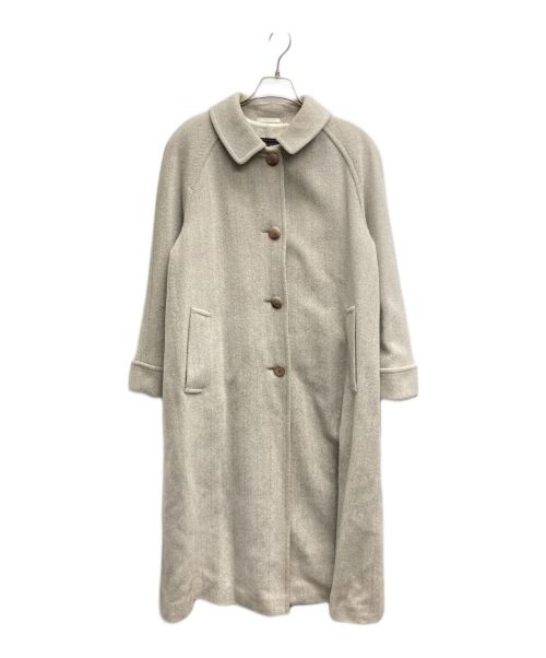 Burberry's（バーバリーズ）Burberry's (バーバリーズ) ヘリンボーンウールコート グレー サイズ:7号の古着・服飾アイテム