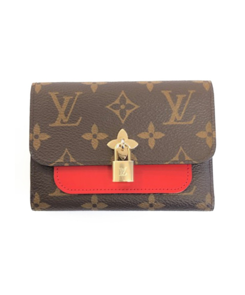 中古 古着通販 Louis Vuitton ルイヴィトン ポルトフォイユ フラワー コンパクト ブラウン サイズ モノグラム M Sp2159 ポルトフォイユ フラワー コンパクト ブランド 古着通販 トレファク公式 Trefac Fashion