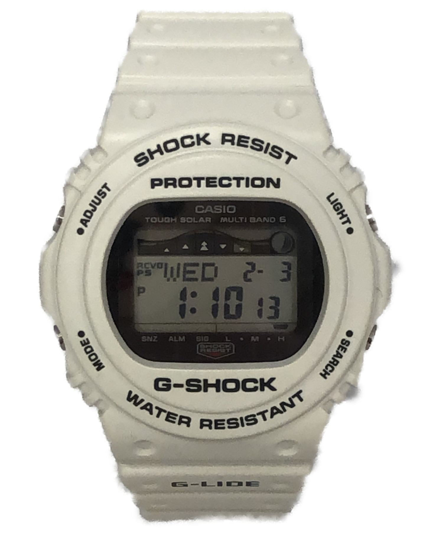 中古 古着通販 Casio カシオ 腕時計 ホワイト G Shock Gwx 5700cs ソーラー充電 動作確認済み ブランド 古着通販 トレファク公式 Trefac Fashion