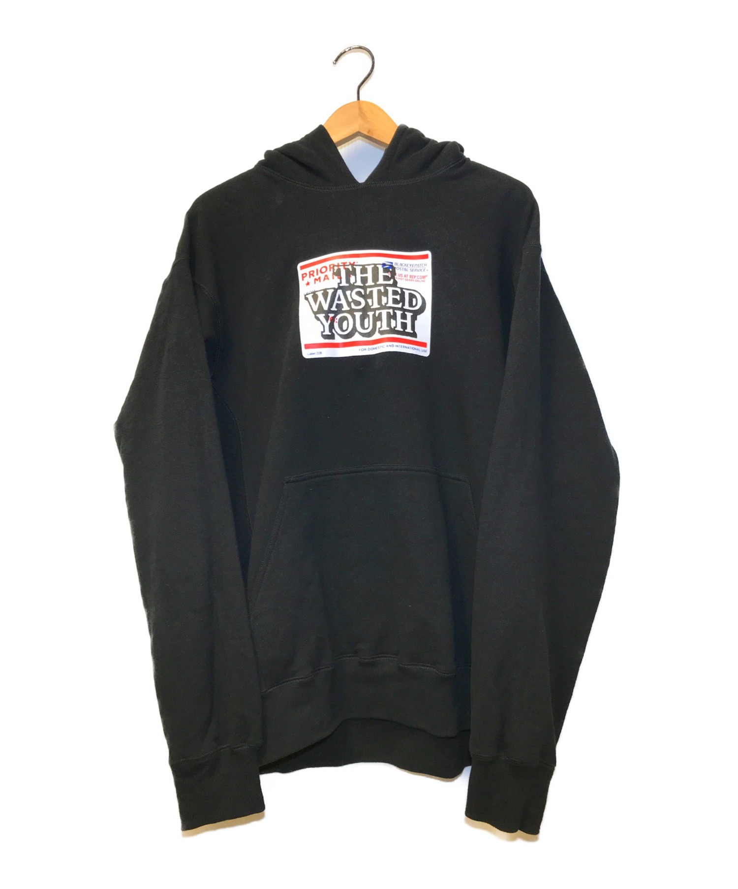 Wasted Youth PRIORITY LABEL HOODIE XL