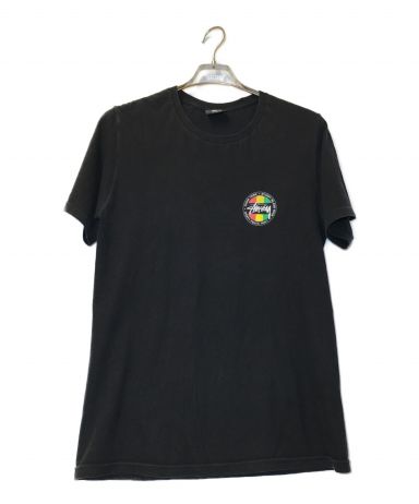 [中古]stussy(ステューシー)のメンズ トップス ラスタカラーロゴプリントTシャツ