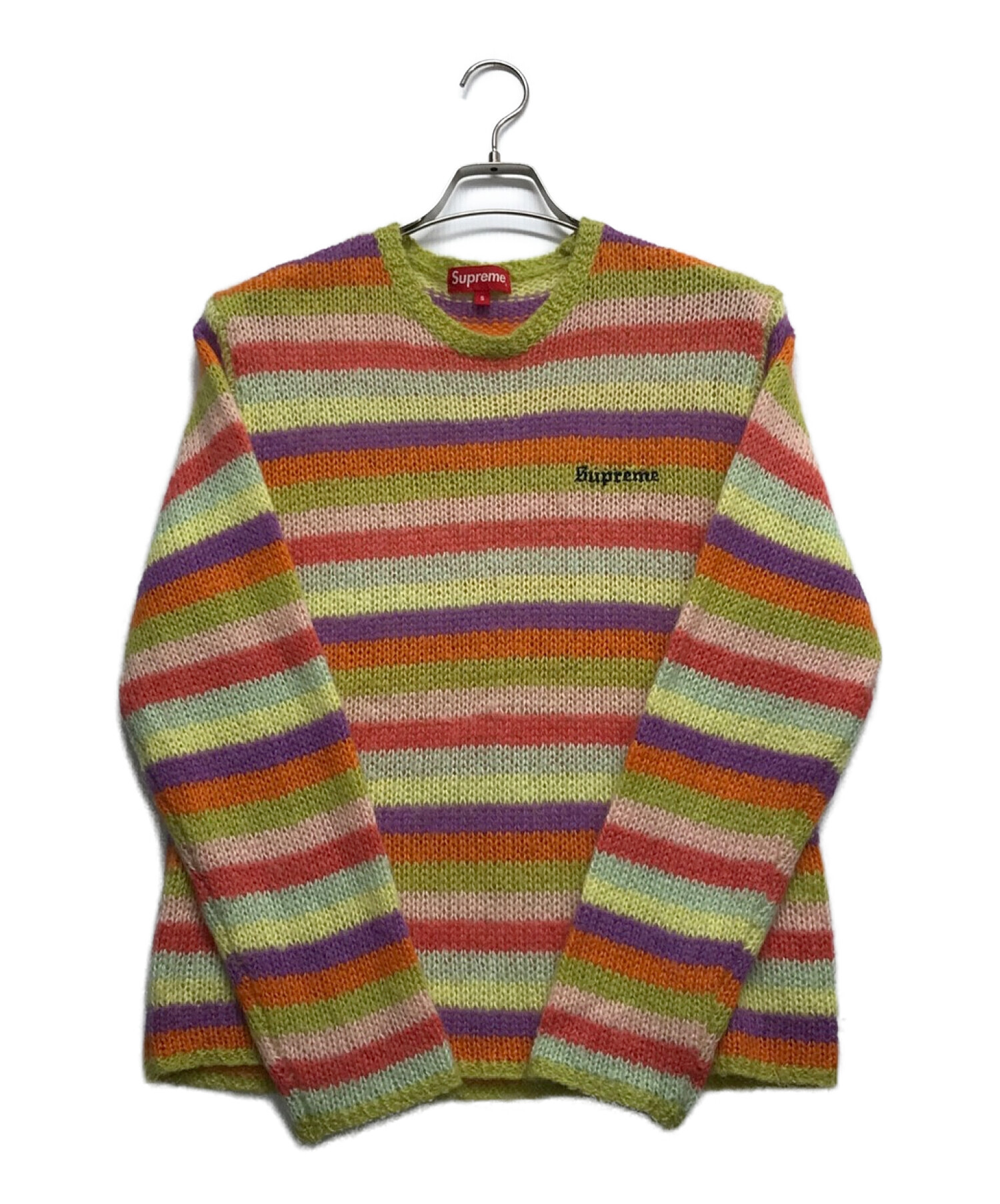 シュプリーム 22AW Gradient Stripe Sweater グラディエントストライプ