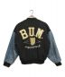 b.u.m (ビーユーエム) オールドデニム切替スタジャン グレー サイズ:記載無：6800円