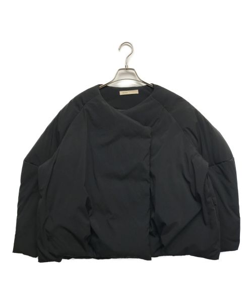 BLACK by moussy（ブラックバイマウジー）BLACK by moussy (ブラックバイマウジー) コクーンダウンショートコート ブラック サイズ:1の古着・服飾アイテム