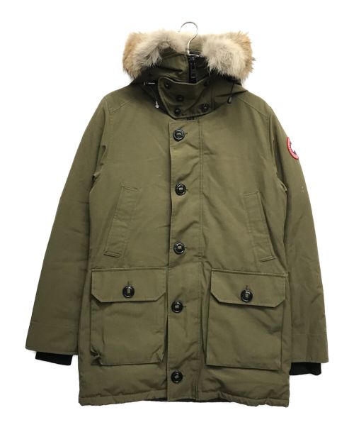 CANADA GOOSE（カナダグース）CANADA GOOSE (カナダグース) ブルックフィールドダウンジャケット グリーン サイズ:Mの古着・服飾アイテム