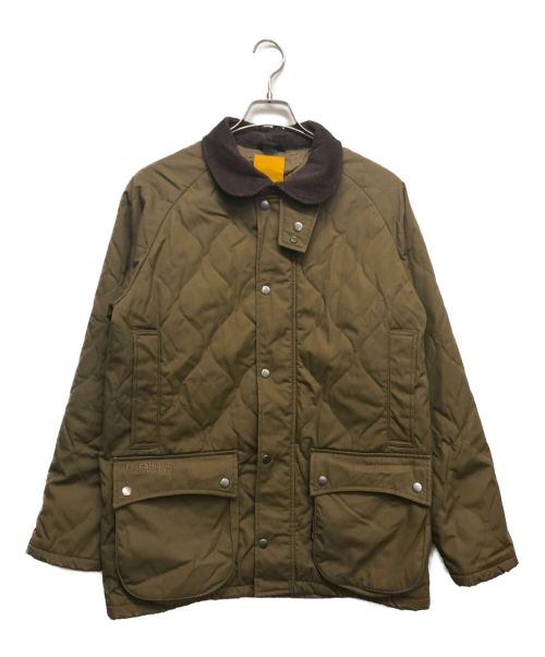 GRIP SWANY（グリップスワニー）GRIP SWANY (グリップスワニー) FIREPROOF QUILT JACKET オリーブ サイズ:Mの古着・服飾アイテム