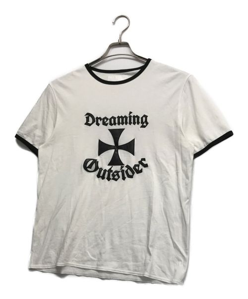 ORIMI（オリミ）ORIMI (オリミ) リンガーTシャツ ホワイト サイズ:Fの古着・服飾アイテム