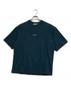 Acne studiosアクネ ストゥディオス）の古着「プリント半袖Tシャツ」｜グリーン