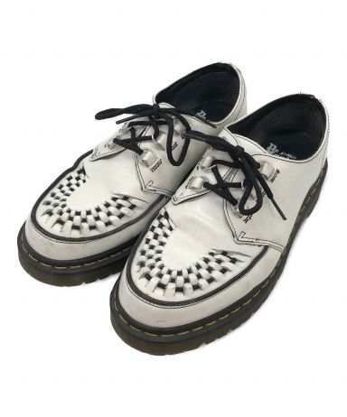 [中古]Dr.Martens(ドクターマーチン)のレディース シューズ RAMSEY CREEPER WHITE SMOOTH