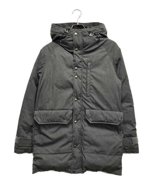 THE NORTHFACE PURPLELABEL（ザ・ノースフェイス パープルレーベル）THE NORTHFACE PURPLELABEL (ザ・ノースフェイス パープルレーベル) 65/35 ロングセロー ダウン コート グレー サイズ:Sの古着・服飾アイテム