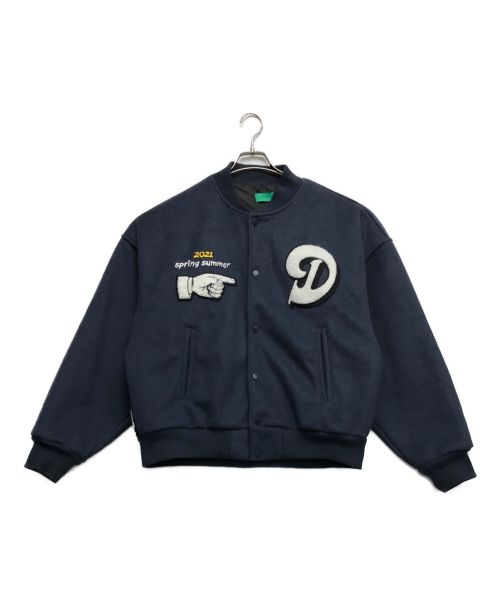 DONCARE（ドンケア）Doncare (ドンケア) スタジャン ブルー サイズ:Lの古着・服飾アイテム