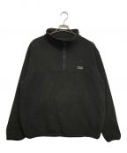 SEDAN ALL PURPOSEセダンオールパーパス）の古着「FLEECE SNAP PULLOVER」｜ブラック