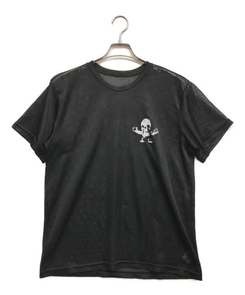 CHROME HEARTS（クロムハーツ）CHROME HEARTS (クロムハーツ) フォティ プリント メッシュTシャツ ブラック サイズ:Lの古着・服飾アイテム