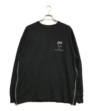 【中古・古着通販】OY (オーワイ) サイドジップロングスリーブT