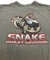 中古・古着 HARLEY-DAVIDSON (ハーレーダビッドソン) ポケットTシャツ グレー サイズ:L：3980円