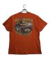 HARLEY-DAVIDSON (ハーレーダビッドソン) プリントTシャツ オレンジ サイズ:L：3980円