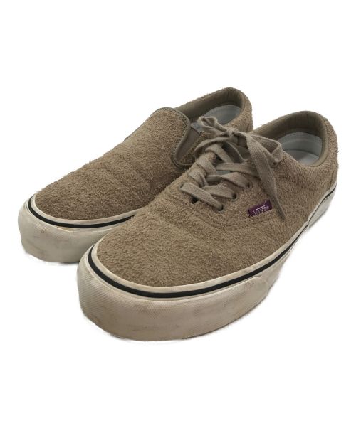 VANS（バンズ）VANS (ヴァンズ) Needles (ニードルス) ERA / SLIPON ベージュ サイズ:US8.5/UK7.5/EUR41の古着・服飾アイテム