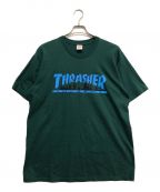 SUPREME×THRASHERシュプリーム×スラッシャー）の古着「Skyline Tee」｜グリーン