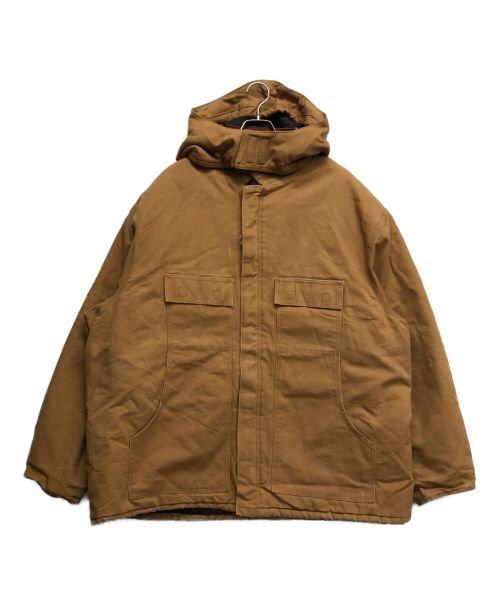 CarHartt（カーハート）CarHartt (カーハート) フーデットダックジャケット ベージュ サイズ:3XLの古着・服飾アイテム