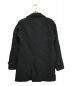 COMME des GARCONS HOMME DEUX (コムデギャルソン オム ドゥ) ステンカラーコート ブラック サイズ:S：12800円