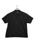 08sircusゼロエイトサーカス）の古着「レオパードオープンカラーシャツ」｜ブラック