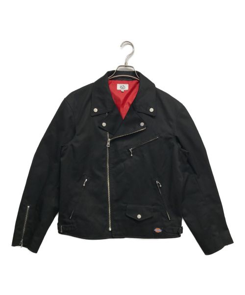 Dickies（ディッキーズ）Dickies (ディッキーズ) DOUBLE RIDERS JACKET ブラック サイズ:Mの古着・服飾アイテム