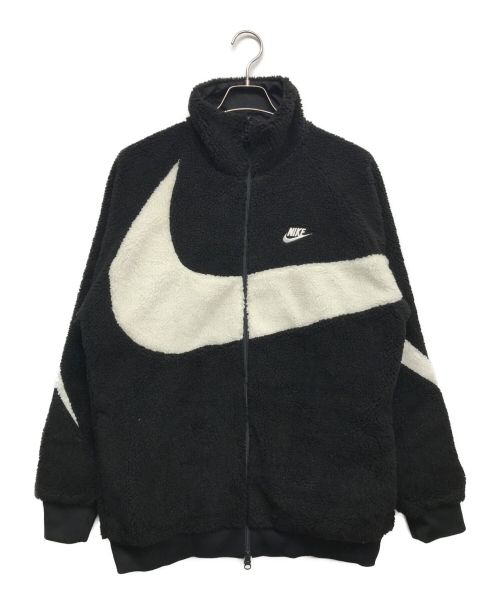 NIKE（ナイキ）NIKE (ナイキ) ビッグスウォッシュボアジャケット ブラック サイズ:Lの古着・服飾アイテム