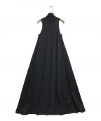 Nobleノーブル）の古着「テントフレアニットドレス」｜ブラック