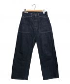 The FRANKLIN TAILOREDフランクリンテーラード）の古着「Denim Military Pants」｜インディゴ