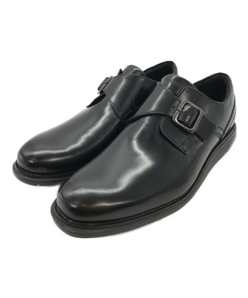 ROCKPORT（ロックポート）ROCKPORT (ロックポート) トータルモーションスポーツドレスモンクストラップ ブラック サイズ:US8.5/UK8/EUR42の古着・服飾アイテム