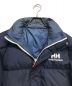 中古・古着 HELLY HANSEN (ヘリーハンセン) バブルダウンジャケット ネイビー サイズ:M：8800円