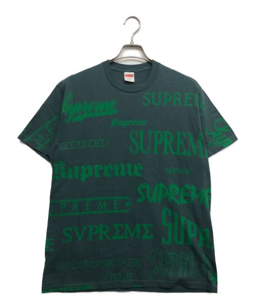 SUPREME（シュプリーム）SUPREME (シュプリーム) Multi Logo Tee グリーン サイズ:Mの古着・服飾アイテム