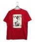 Supreme (シュプリーム) バックプリントTシャツ レッド サイズ:L：6000円