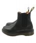 Dr.Martens (ドクターマーチン) チェルシブーツ ブラック サイズ:UK5/USM6/USL7/EU38：12800円