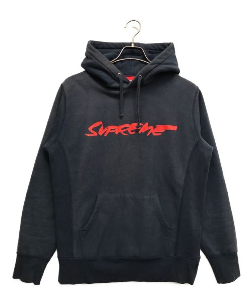 SUPREME（シュプリーム）Supreme (シュプリーム) Futura Logo Pullover Hoodie ネイビー サイズ:Sの古着・服飾アイテム