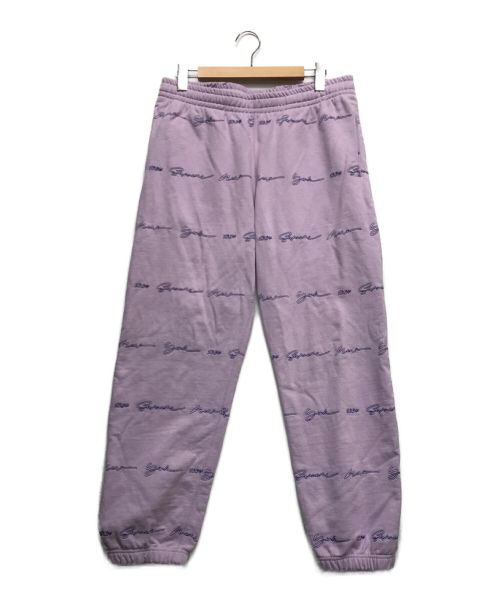SUPREME（シュプリーム）Supreme (シュプリーム) スクリプトロゴスウェットパンツ ピンク サイズ:Mの古着・服飾アイテム