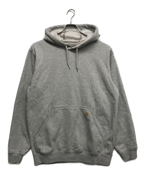 CarHartt（カーハート）CarHartt (カーハート) プルオーバーパーカー グレー サイズ:Mの古着・服飾アイテム