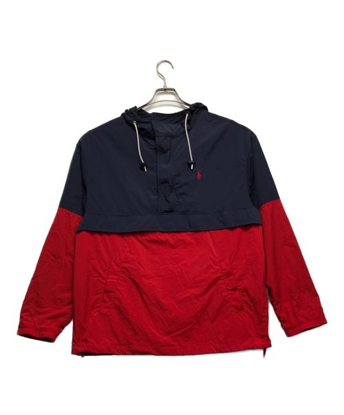 POLO RALPH LAUREN（ポロ・ラルフローレン）POLO RALPH LAUREN (ポロ・ラルフローレン) アノラックパーカー ネイビー サイズ:Mの古着・服飾アイテム